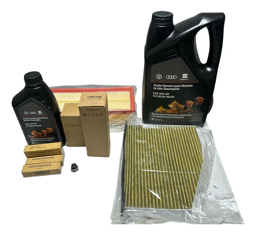 Kit De Afinación Jetta A6 Mk6 2.0 Tsi Original Nuevo (Usado)