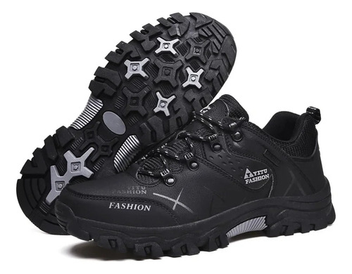 Zapatos De Senderismo Al Aire Libre Para Hombre, Parte Superior Baja, Transpirables Y Antideslizante