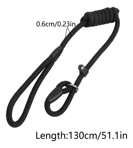 Perro Largo Para Adiestramiento De Perros Con Collar Cómodo,