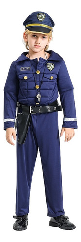 Cosplay Role Playing Stage Costume Police Suit