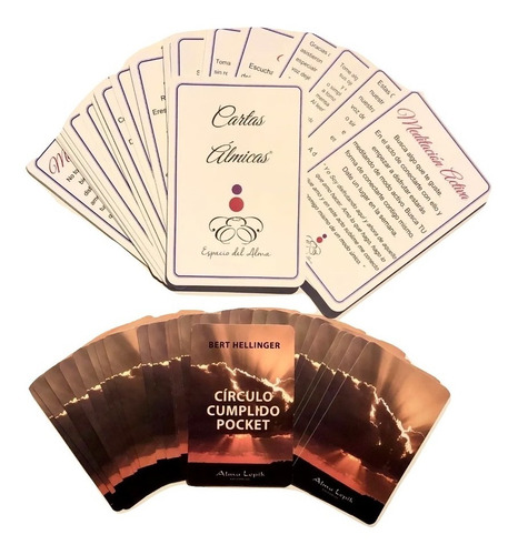 Imagen 1 de 3 de Combo Cartas X 2 Hellinger Aforismos + Cartas + Álmicas