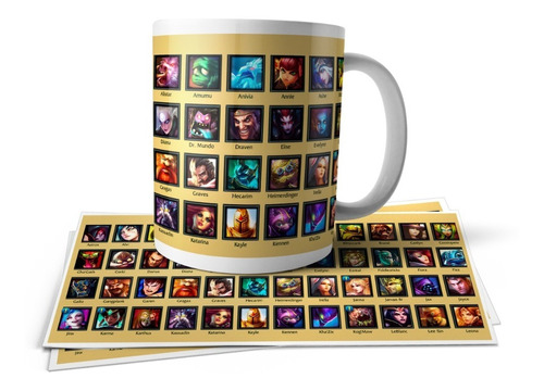 League Of Legends Personajes Taza Tu Propio Estilo #4