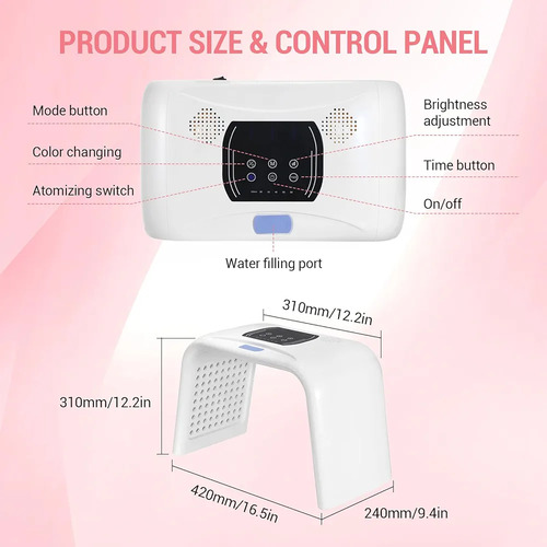 Cabina Led Facial Y Corporal Con Vapor