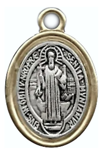 Medalla Metalica San Benito, Proteccion, 12 Pz, Ms-19