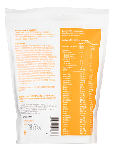 Dieta Polimerica Simisure Polvo Fresa Sobre 462 G