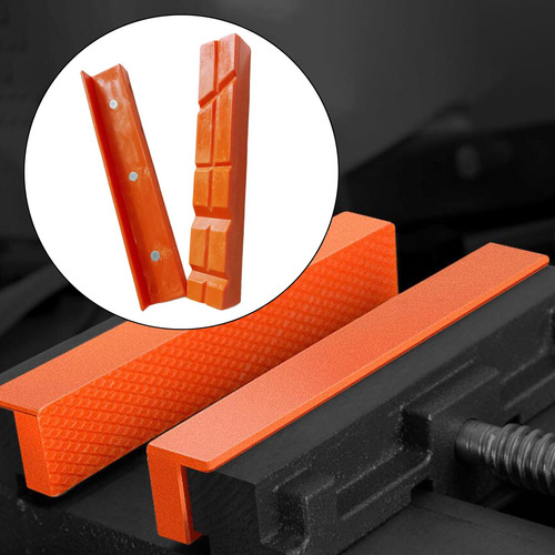 2pcs Torno Mandíbula Almofadas 4 Polegadas Em Forma De V