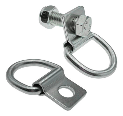 3 Gancho De De Metal Para Fijación 14 Mm Sin Tornillo