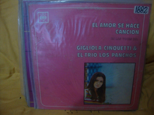 Vinilo Gigliola Cinquetti Y El Trio Los Panchos El Amor S M4