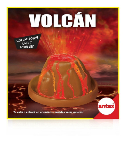 Juego Volcan Antex Erupciona Una Y Otra Vez