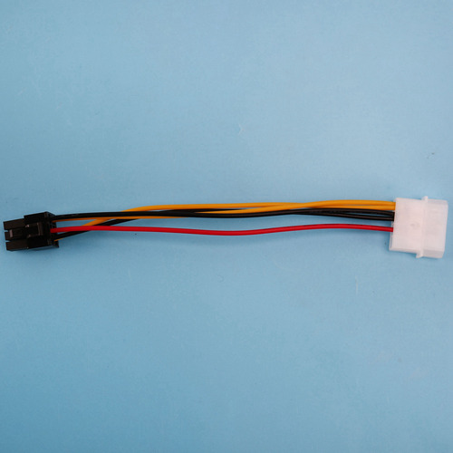 Cable De Alimentación De Enchufe Macho De 4 Pines A Hembra D