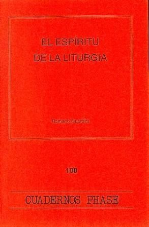 Libro Espã­ritu De La Liturgia, El