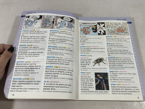Livro Saraiva Infantil De A A Z Dicionário Da Língua Portuguesa 2a Edição Editora Saraiva A565 (Usado)