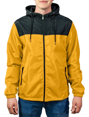 Chamarra De Hombre Impermeable Rompevientos Deportiva Reimer