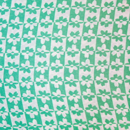 Mascada Pashmina Mujer Pañoleta Estampada Verde 70 X 70cm Agua Rayas
