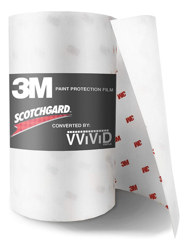 3m - Rollo De Película Transparente De Protección De Pintura