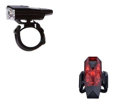Luz Led Para Bicicleta Set Infini Mini Usb Recargable