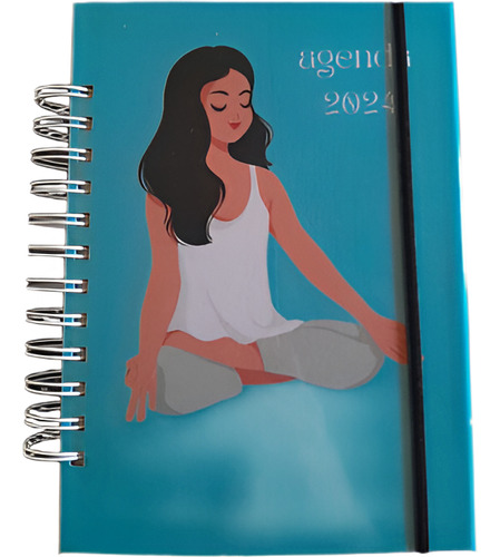 Agenda Diaria Con Tapa Personalizada 2025 4soles