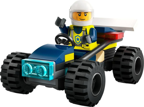 Coche Todoterreno Toy Lego Town 30644 De La Policía De La Ci