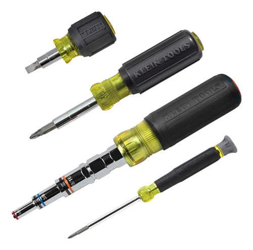 Klein Tools 80019 Juego 4 Destornilladores De Varias Puntas