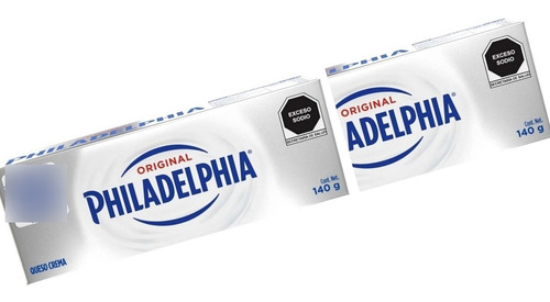 Philadelphia · Queso Crema Original 140g 2pzas