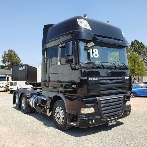 Imagem 3 de 15 de Daf Xf105.460 6x2 Cavalo Trucado 2018 - Teto Alto
