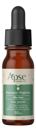 Óleo Vegetal Aloe Vera Apse 100% Vegano 30ml