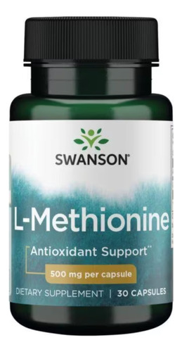  Metionina Swanson L-methionine 500mg 30 Caps Envio Gratis++
