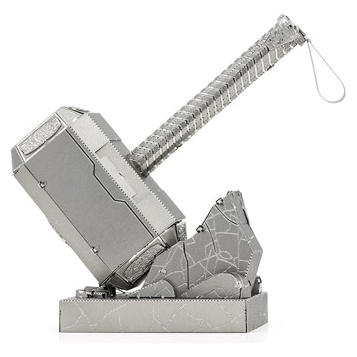 Metal Mjolnir Thor S Hammer Kit Modelo Metal