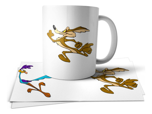 Coyote Correcaminos Looney Tunes Taza Tu Propio Estilo #5