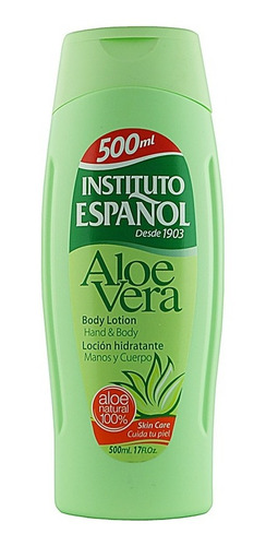 Loção Hidratante Aloe Vera 500ml Instituto Español
