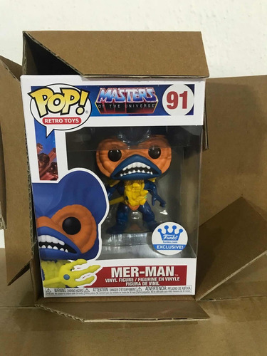 Mer-man 91 Monaters Of The Universe Funko Pop Exclusive