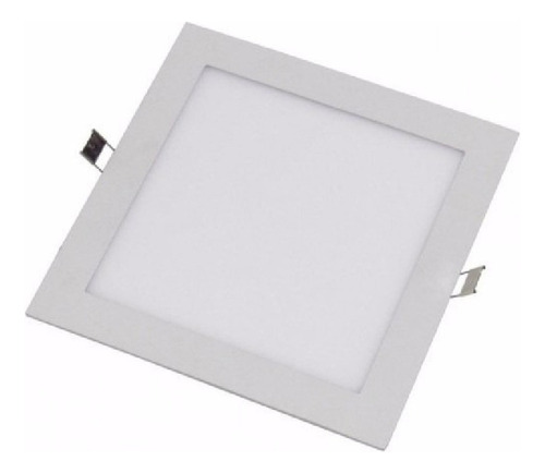 Panel Plafon Aplique De Embutir Led Cuadrado 24w Multiled