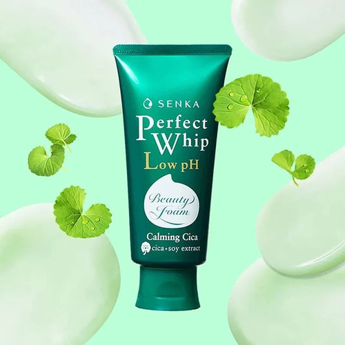 Sabonete Facial Senka Perfect Whip Low Ph Calming Cica 100g Momento De Aplicação Dia/noite Tipo De Pele Sensível