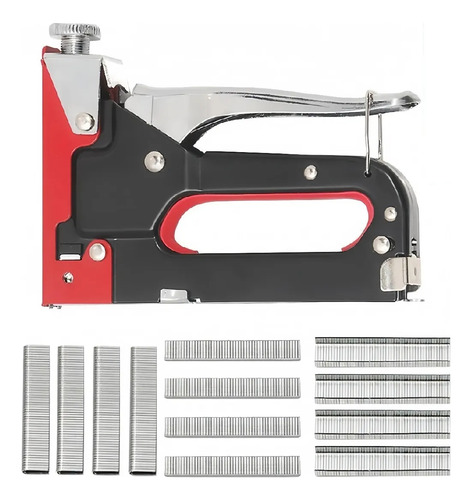 Grapadora Manual Para Muebles 3 En 1 Con 600 Grapas /56