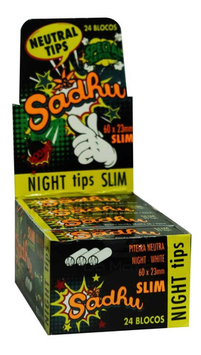 Caixa De Piteira Night Slim Tips 