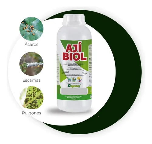 Insecticida Extracto De Ajo-aji - L a $60000