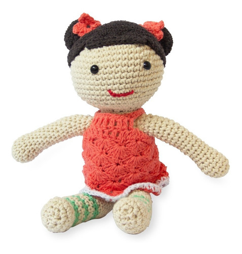 Imagen 1 de 1 de Muñeca Crochet