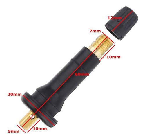 Bico Valvula Sensor Tpms Roda Pneu Onix Cobalt Spin Tr413