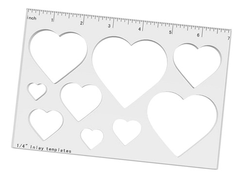 Plantilla De Enrutador De Carpinter Corazón 9 En 1