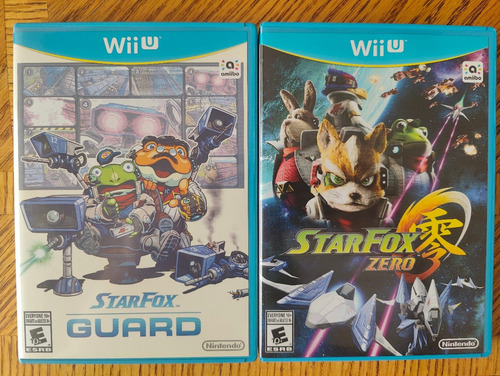 Star Fox Zero + Star Fox Guard Wii U Original Completo (Usado)