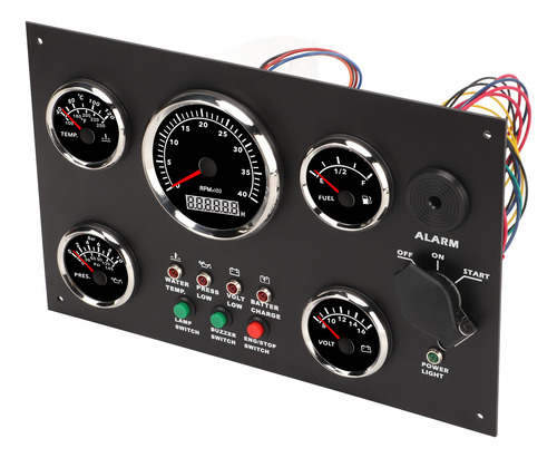 Tacómetro Del Panel De Instrumentos Del Barco, Nivel De Comb