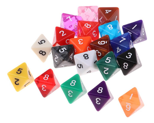 Juego De Dados De 20 2 Piezas