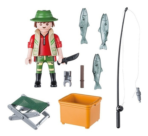 Playmobil Pescador 70063 Special Plus Muñeco Ink Edu Full