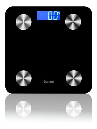 Imagen 6 de 10 de Balanza Bluetooth Personal Digital Baño Led Precision 180kg