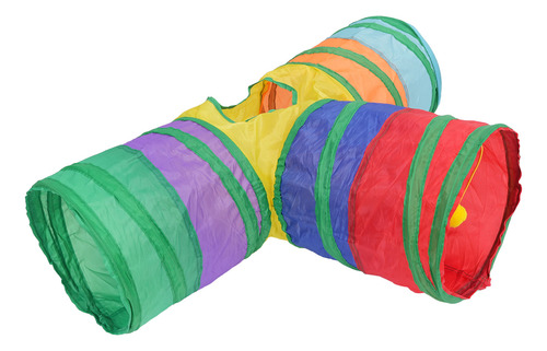 Cachorro De Lona Portátil Dobrável Kitten Tunnel Toy Cat De
