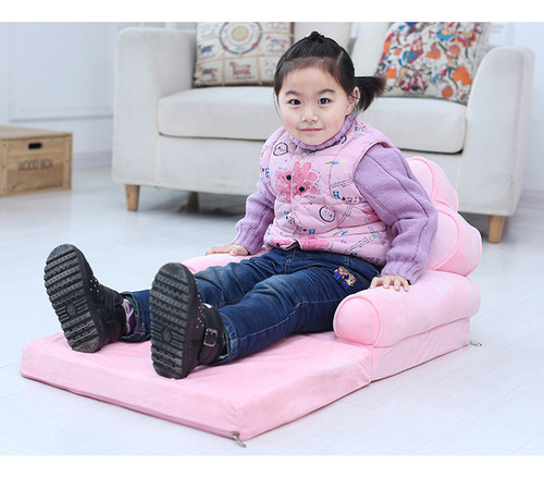 Sillon Sofá Puff Niño Infantil Silla Cómodo Apilable Corona