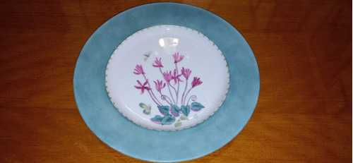 Antiguo Plato Decorativo Porcelana 20cm Impecable N707