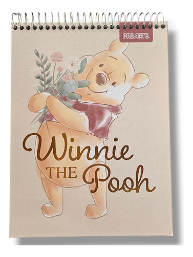 Croquera Proarte Winnie The Pooh, 16x21 Cms. 80 Hojas