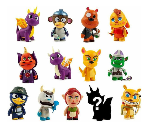 Kidrobot Spyro Mini Serie Estándar Blindbox
