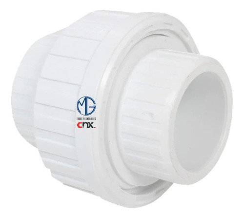 Cnx Punion72 Pvc Cedula 40 Conexion Tuerca Union 3in (75mm)